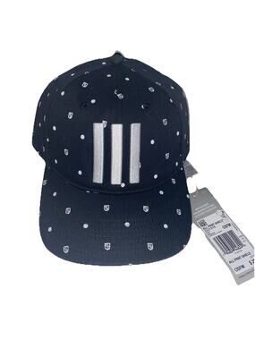 adidas Men's Golf Hat Standard Allover Print Shield Ball Cap OS SnapBack GU1516